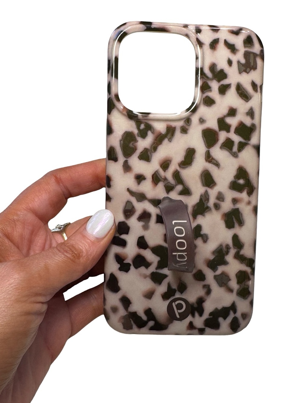 ▪️🤎 Loopy Case Leopard Print Phone Case Tortoise Print- IPhone 15 Pro Max 🤎▪️